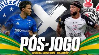 CRUZEIRO X CORINTHIANS AO VIVO: PÓS-JOGO DO BRASILEIRÃO | ESPN