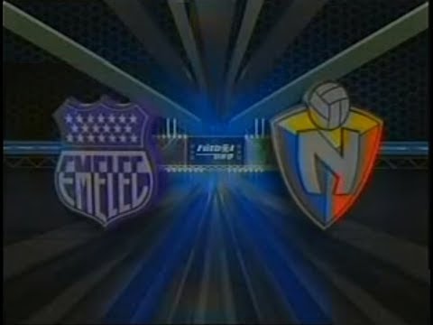 EMELEC 1-0 EL NACIONAL (Copa Pilsener 2008 Fecha 12) Canal Uno