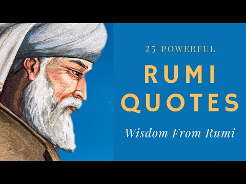 Sufi Music with Rumi quotes | Sufism | 25 Powerful Sufi Quotes With Healing Sufi Music