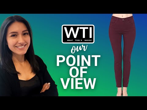 Wax Jean High-Rise Twill Color Pants - WTI product video review