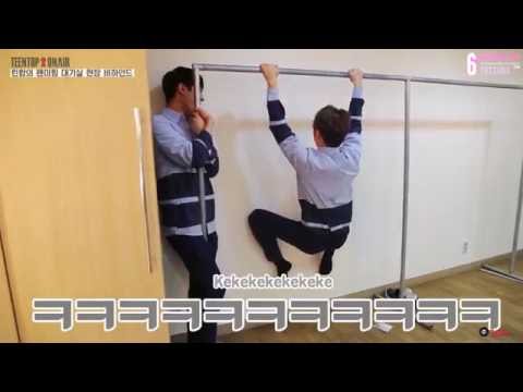 [6TOTSubs] 160831 TEEN TOP ON AIR  - Behind Story at Fanmeeting Dressing Room