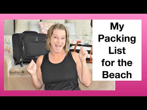 Packing List for My Beach Vacation