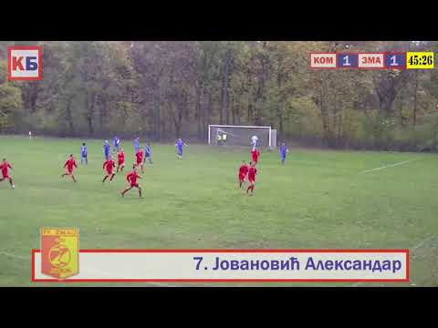 GOL: Aleksandar Jovanovic | Zmaj 1953 - Zemun