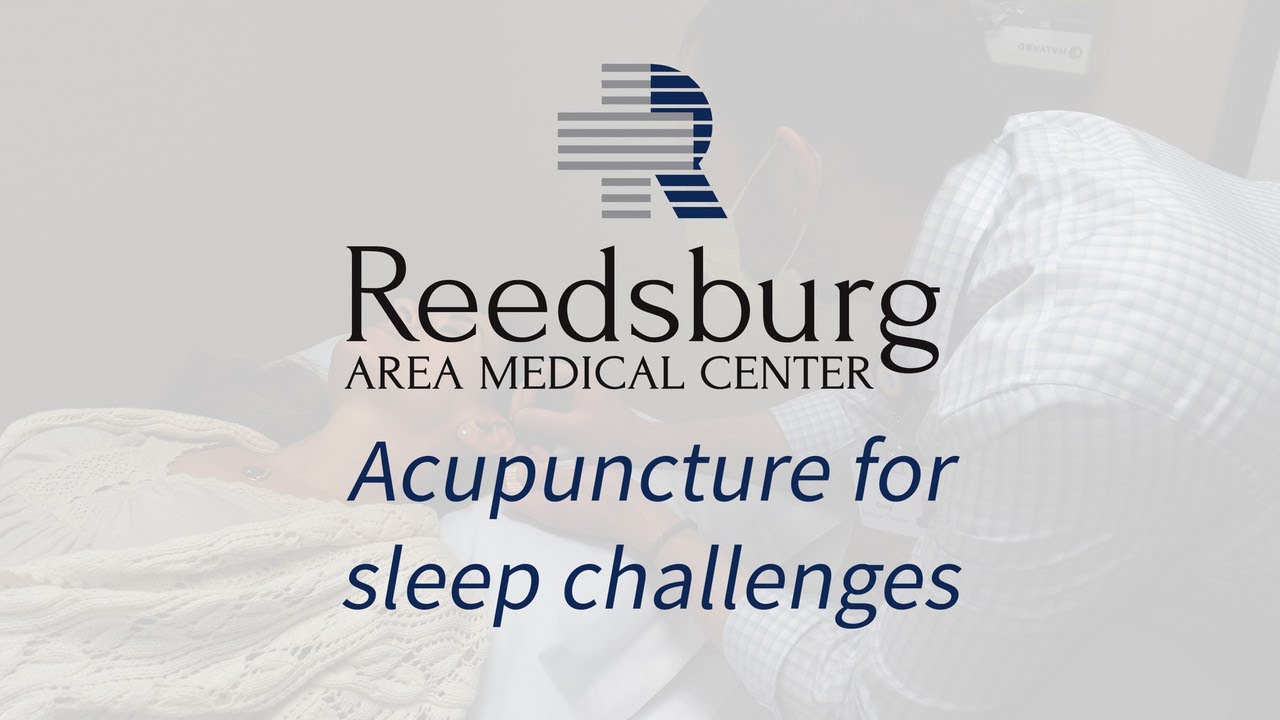 Acupuncture for sleep challenges