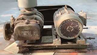 Restore Old Gas Generators And Three Phase Air Blowers / Sửa chữa máy xục khí 3 pha công suất