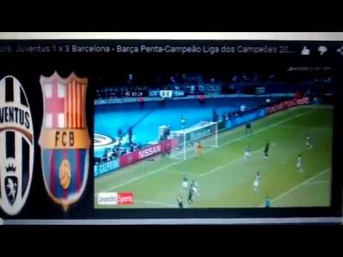 Gols, Juventus 1 x 3 Barcelona - Barça Penta-Campeão Liga dos Campeões 2015