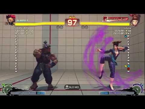 Tokido (Gouki) vs Tsuna (Juri) - AE 2012 Match *720p*