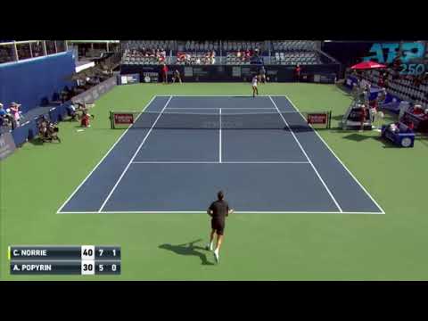 Norrie Cameron VS Popyrin Alexei | Atlanta 2019 QF