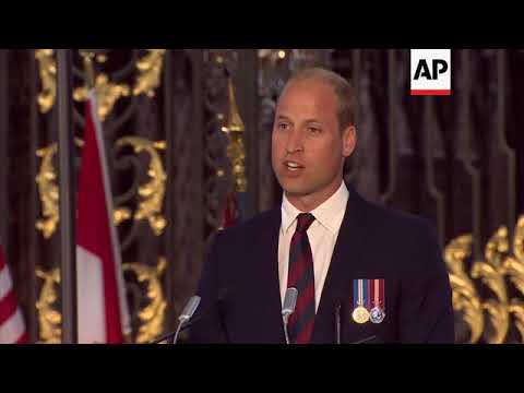 Prince William attends ceremony marking centenary of Battle of Amiens
