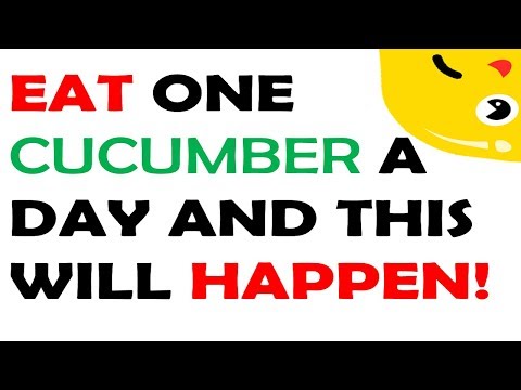 If You Eat ONE Cucumber a Day This WILL Happen! 🥒