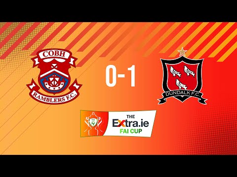 Extra.ie FAI Cup First Round: Cobh Ramblers 0-1 Dundalk