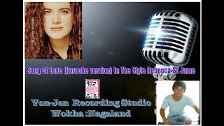 Rebecca St Jame -  Song Of love  Karaoke