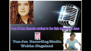 Rebecca St Jame -  Song Of love  Karaoke