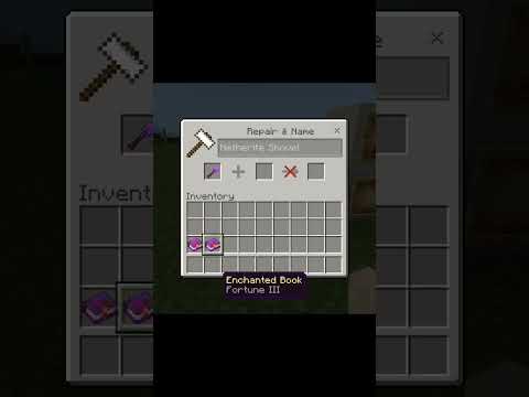 Mr. Hellion - How To Make Shovel Overpowered? || Best Enchantments For Shovel || Minecraft PE #shorts