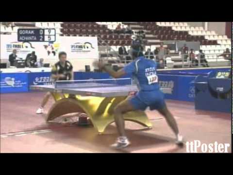 Olympic Qualification 2012: Achanta Sharath Kamal-Daniel Gorak