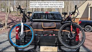 Tailgate Bike Mat Unboxing - What's Included?
