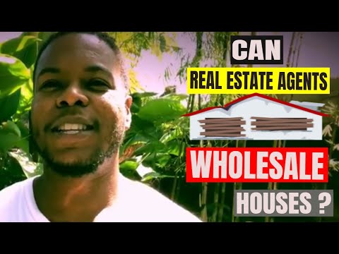 Can Real Estate Agents Wholesale Properties