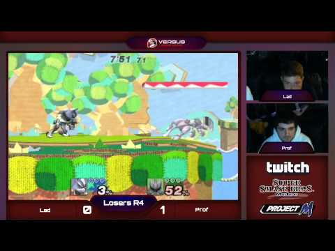 VS Weekly 8/6/14 - Losers R4 - Lad (Wolf) vs Prof (Mewtwo) - Project M