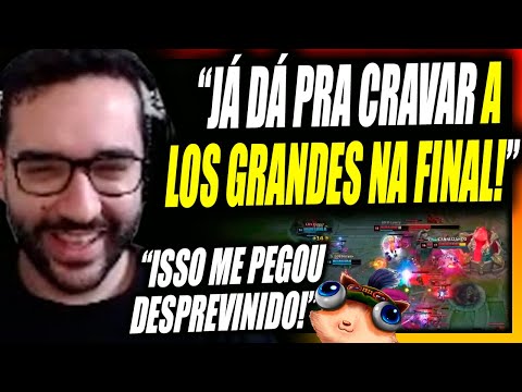 TAKESHI REACT BRONZIOCRE: "DANCINHA da LOS GRANDES e ULT INSANA do AEGIS - CBLOL DA ZUEIRA"