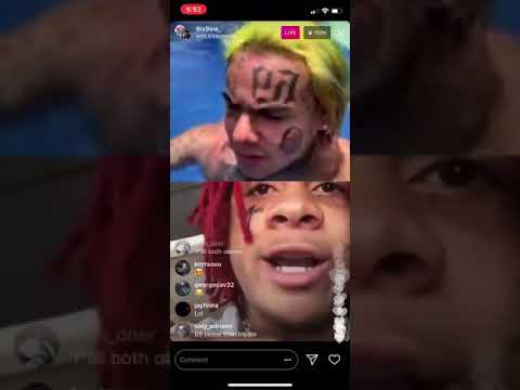 Instagram Live: 6ix9ine vs. Trippie Redd (full fight)