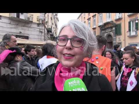 March 8, a transfeminist march in Naples: "If we stop, the world will stop."