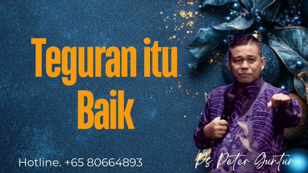 TEGURAN ITU BAIK     -  PETER GUNTUR