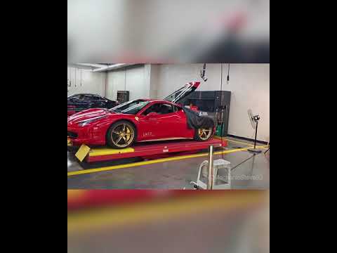 Ferrari 458 Maintenance Service Process
