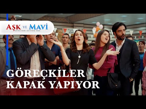 Karşılıklı laf sokma yarışı! - Aşk ve Mavi 30. Bölüm