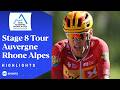 EPIC ENDING 2026 Stage 8 Tour Auvergne Rhone Alpes Race Highlights TNT Sports Cycling