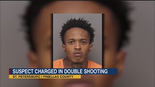 Suspect charged in double shooting involving 10-year-old boy in St. Pete