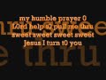 humble prayer with lyrics
