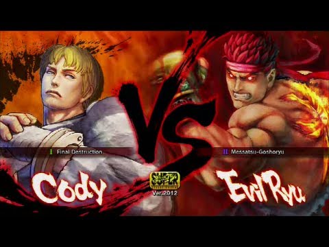 SSFIV: AE 2012 DashxRendar(Cody) vs ZombieOni(Evil Ryu)