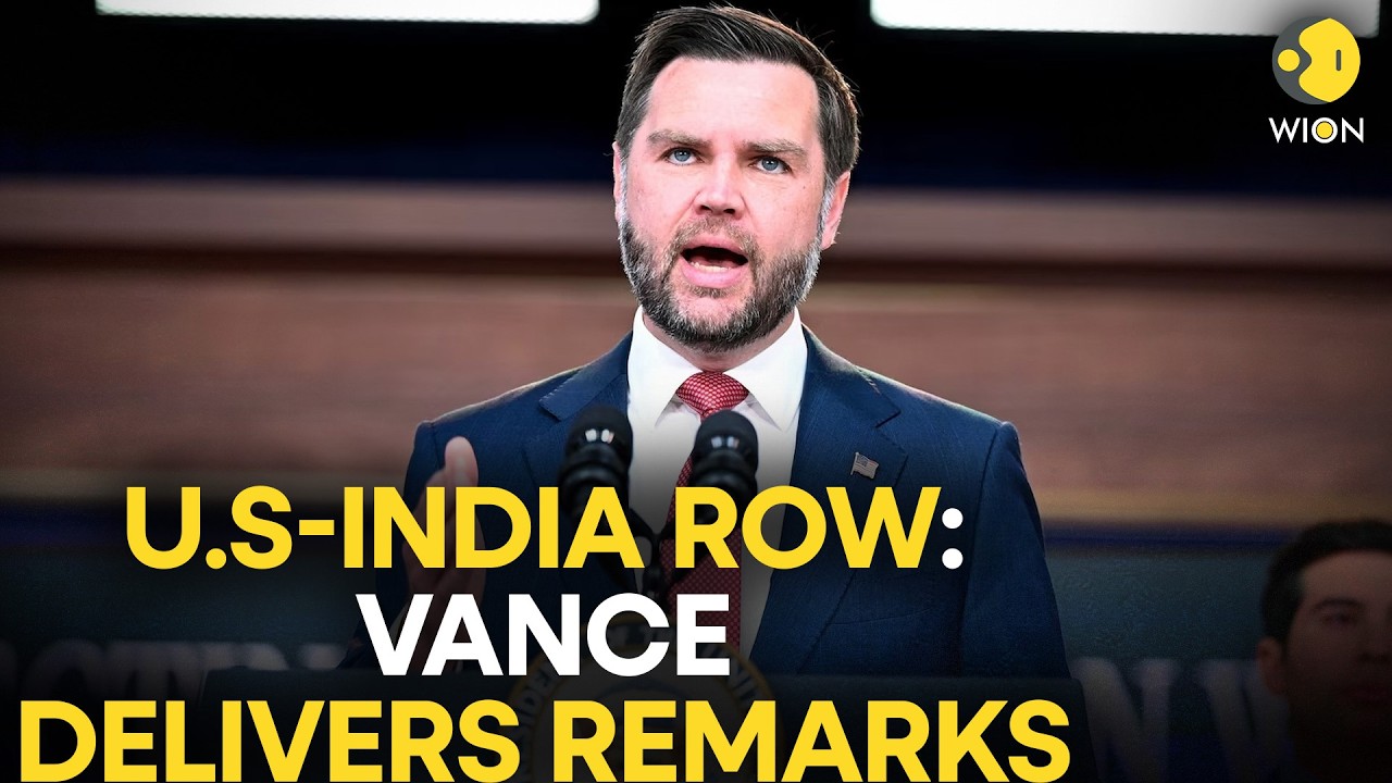 US-India Row LIVE: Vice President JD Vance Delivers Remarks at Political Rally in Ohio | WION Live