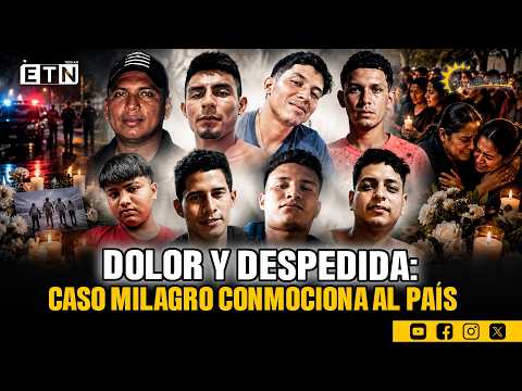 Dolor y despedida: Caso Milagro conmociona al país en medio de nuevas revelaciones
