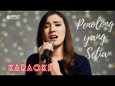 (Karaoke Version) Penolong Yang Setia - Melitha Sidabutar [Official Video Karaoke] - Lagu Rohani