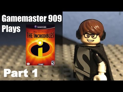 Gamemaster 909 Plays The Incredibles (Video Game): Part 1 - Bank Heist/Skyline Stretch