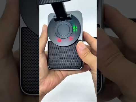 3 In 1 Foldable Phone Holder Portable Stand With Bluetooth Speaker And Anti Slip Base!