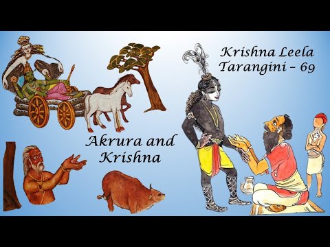 Sri Krishna Leela Tarangini - 69 - Akrura and Krishna
