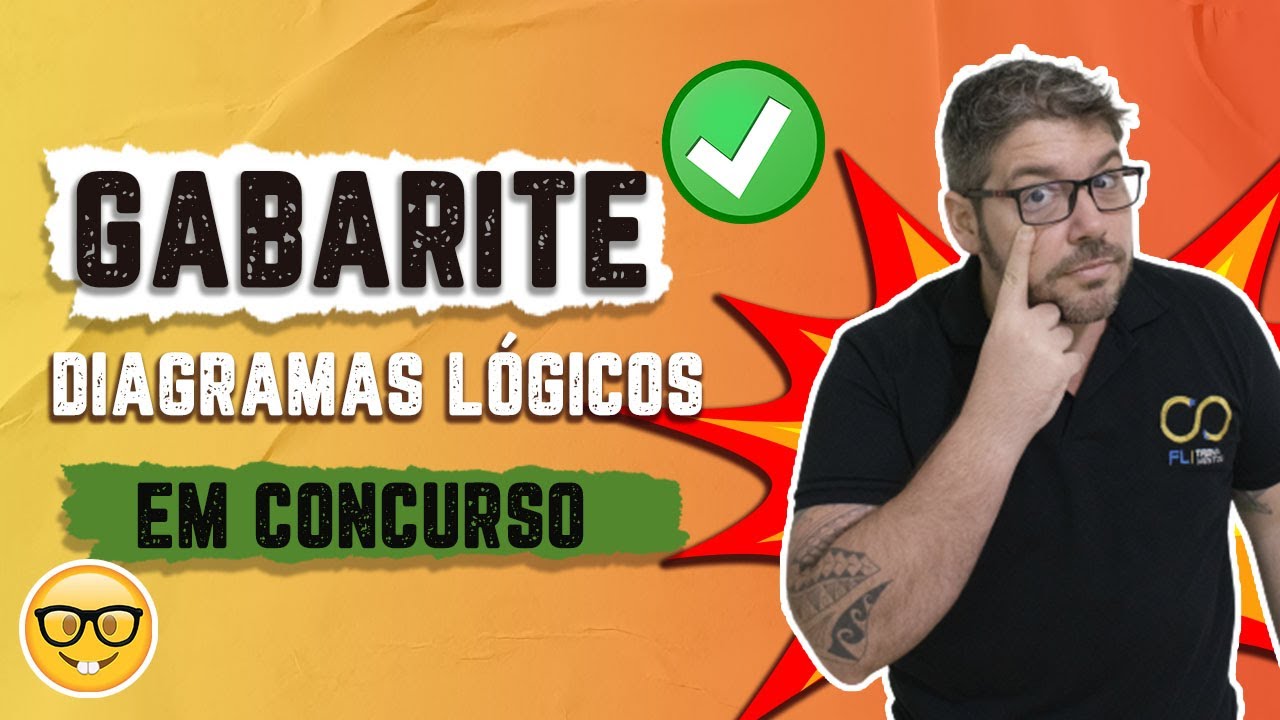 Como GABARITAR Diagramas Lógicos em Concursos | Felippe Loureiro