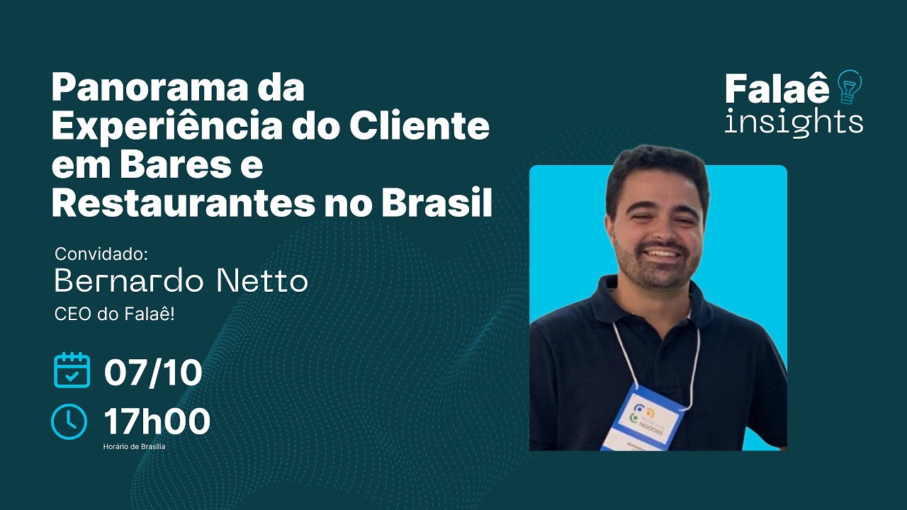 O Panorama da Experiência do Cliente em Bares e Restaurantes do Brasil