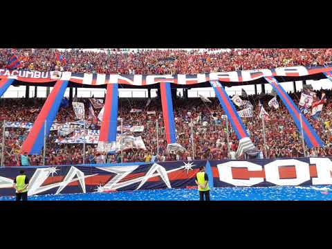 "LMHDP - TE LLEVAMOS DENTRO DEL CORAZÓNðŸŽºðŸŽ·ðŸŽ¶ðŸŽµðŸ”´ðŸ”µ" Barra: La Plaza y Comando • Club: Cerro Porteño