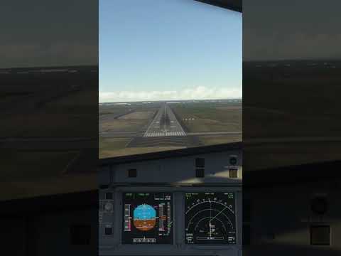 Morning rnav approach into Denver