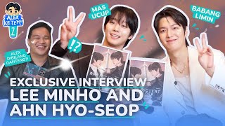 LEE MINHO &amp; AHN HYO-SEOP SALTING PARAH! 🥹 JULUKAN FANS INDONESIA JADI VIRAL~ #alekketemu 
