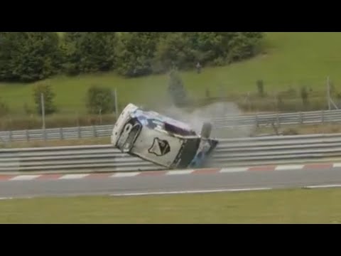 ADAC Tourenwagen Junior Cup 2025 | Salzburgring Race 2 | Hahn Big Crash Flip