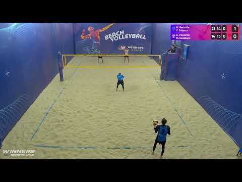 14:00 M. Bedukha / Y. Sulyma - A. Pasazhin / M. Horobets 15.12.2022 | Winners Beach Volleyball