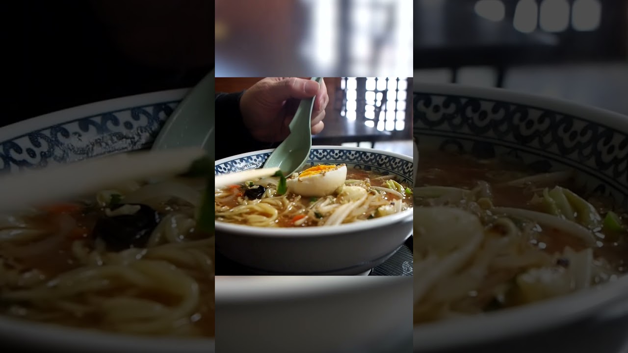 田舎のグルメ岩手県住田町の黄金屋の味噌ラーメン【田舎のグルメ】#岩手グルメ #岩手ラーメン #味噌ラーメン