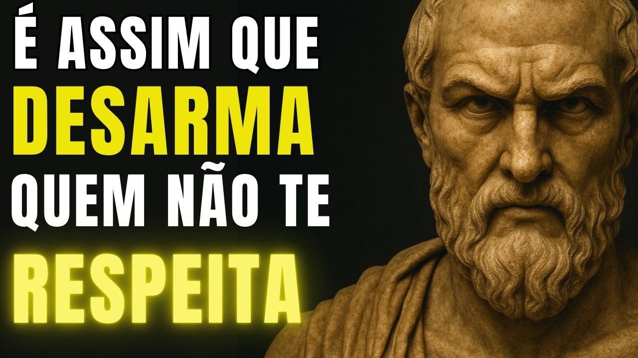 COMO GANHAR RESPEITO Automaticamente sem dizer uma PALAVRA | Estoicismo | Sabedoria Estoica