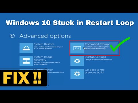 Windows 10 hängt in einer Neustartschleife fest – BEHOBEN