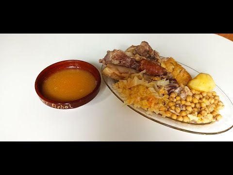Cómo hacer cocido con garbanzos tradicional y casero