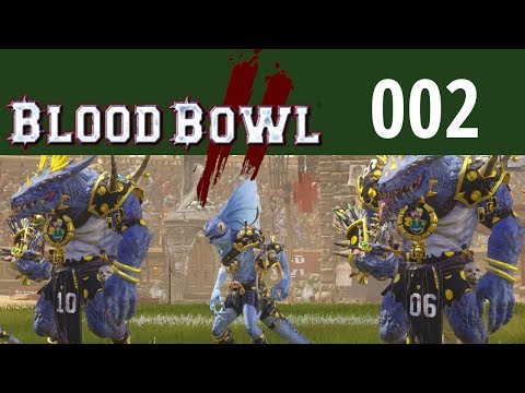 Echsen vs Untote Halbzeit 2 | Blood Bowl 2 #002 | Angespielt